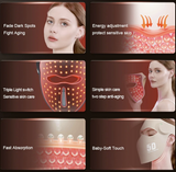 Rejuvenating 4D LED Silicone Light Therapy Facial Mask