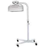 Esthelux medical device on a stand with wheels. It is an ideal value LED device purchase.