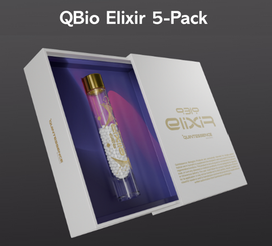 QBio Elixir 5-Pack: Clinical-Grade Lyophilized Exosome Kits