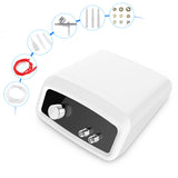 Microdermabrasion Facial Blackhead Vacuum Device with various supplies needed for the instrument. It is an ideal device purchase.