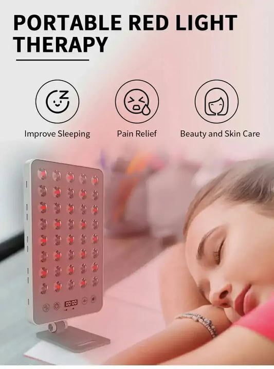 SGROW LED Infrared 660nm 850nm Red Light Therapy Panel