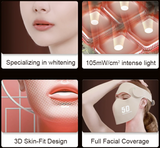 Rejuvenating 4D LED Silicone Light Therapy Facial Mask