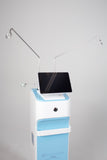 Image of Ellisys Sense aesthetic device showing the top half and user interface. Vendor is Lacora. It is a great value microneedling radiofrequency purchase.