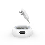 MLAY Radiofrequency Beauty Device RF02, with a white circular base and a handheld device attached via a cable. It is an ideal RF Laser device purchase. 
