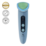 Aquazure Tech Blue LED Cooling Skincare Device with Jade Stone