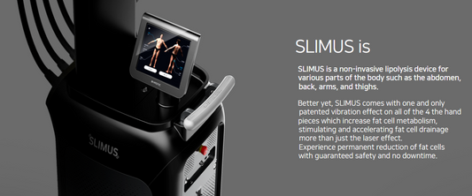 SLIMUS is a Non-Invasive lipolysis device used for body contouring, offering effective and safe fat reduction. It is a great value aesthetic laser purchase.