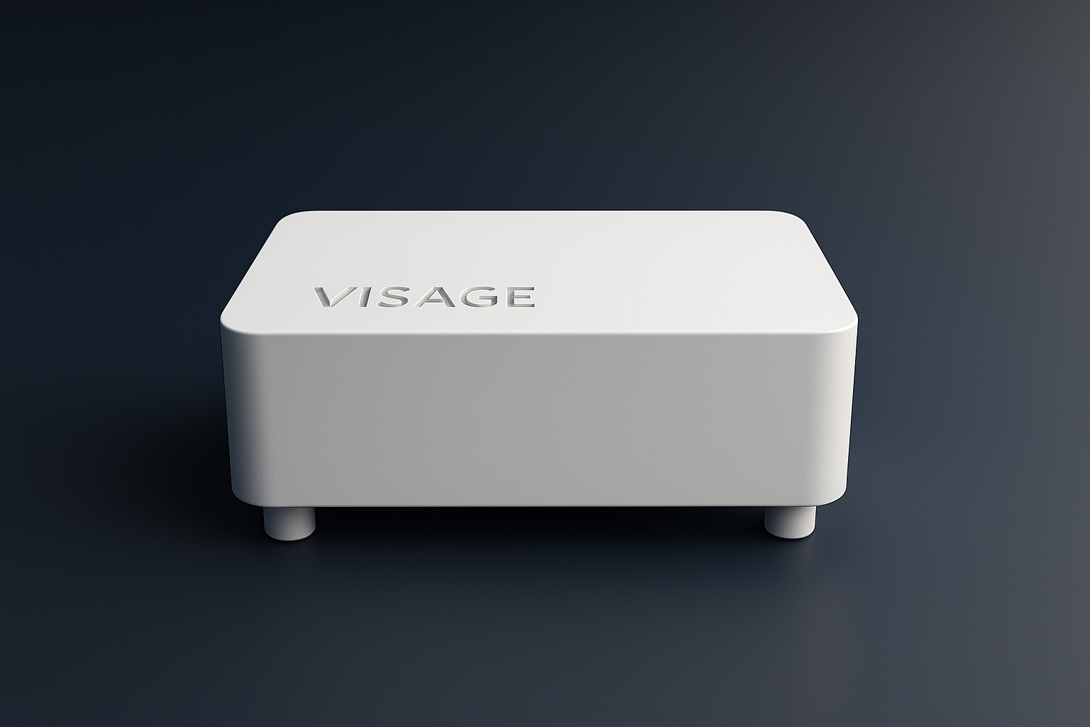 White 'Visage' device on a dark background. It is a great value laser purchase. 
